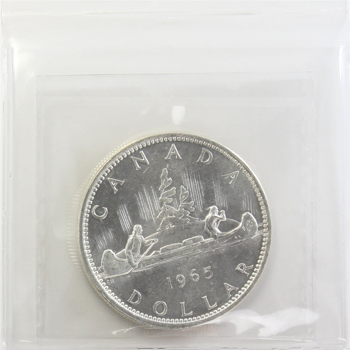 1965 Large Beads Blunt 5 (Type 3) Canada Dollar ICCS Certified MS63