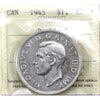 1945 Double 5 Canada Dollar ICCS Certified EF40