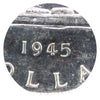 1945 Double 5 Canada Dollar ICCS Certified EF40