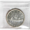 1945 5/5 Canada Dollar ICCS Certified AU55