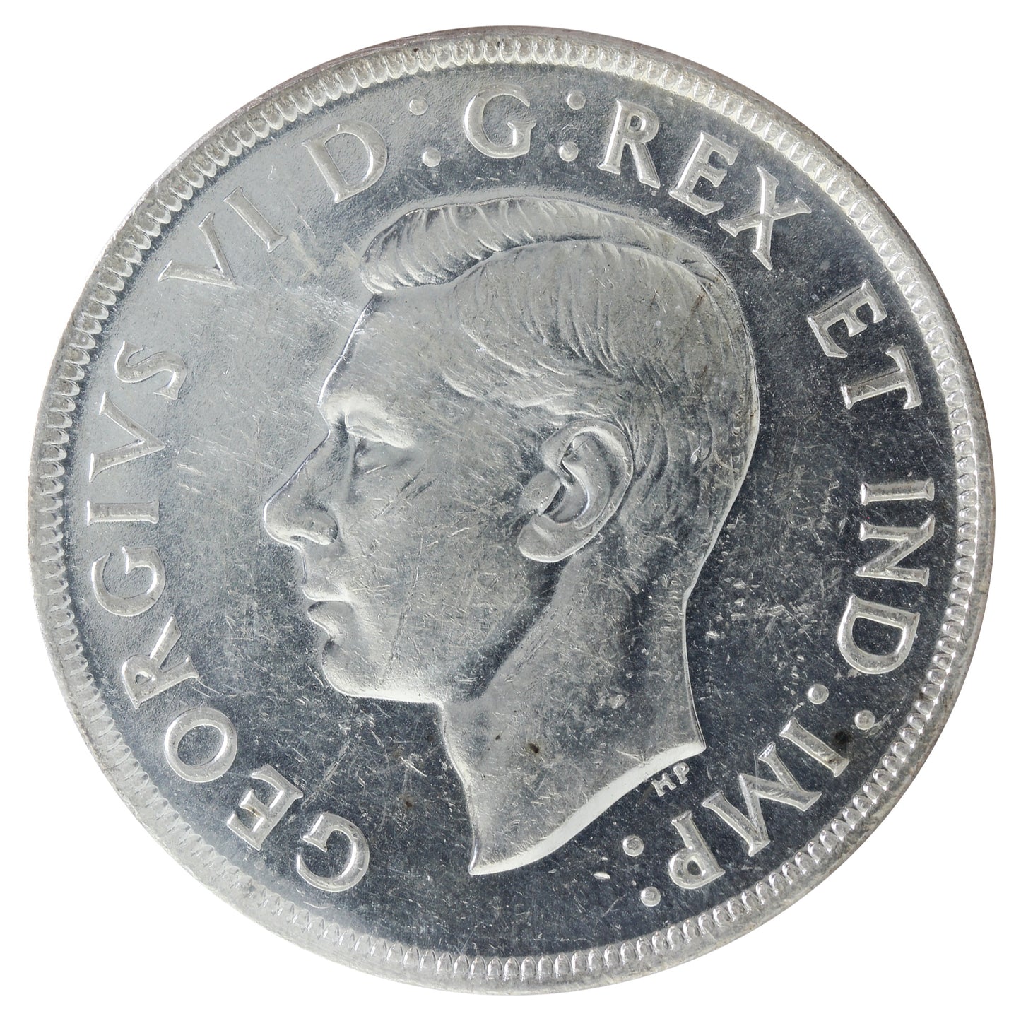 1945 5/5 Canada Dollar ICCS Certified AU55
