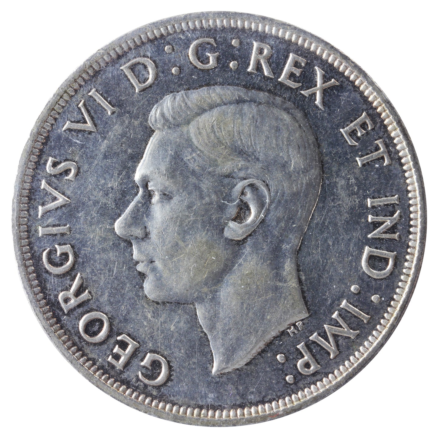 1947 Pointed 7, 2x HP Canada Dollar ICCS Certified MS62