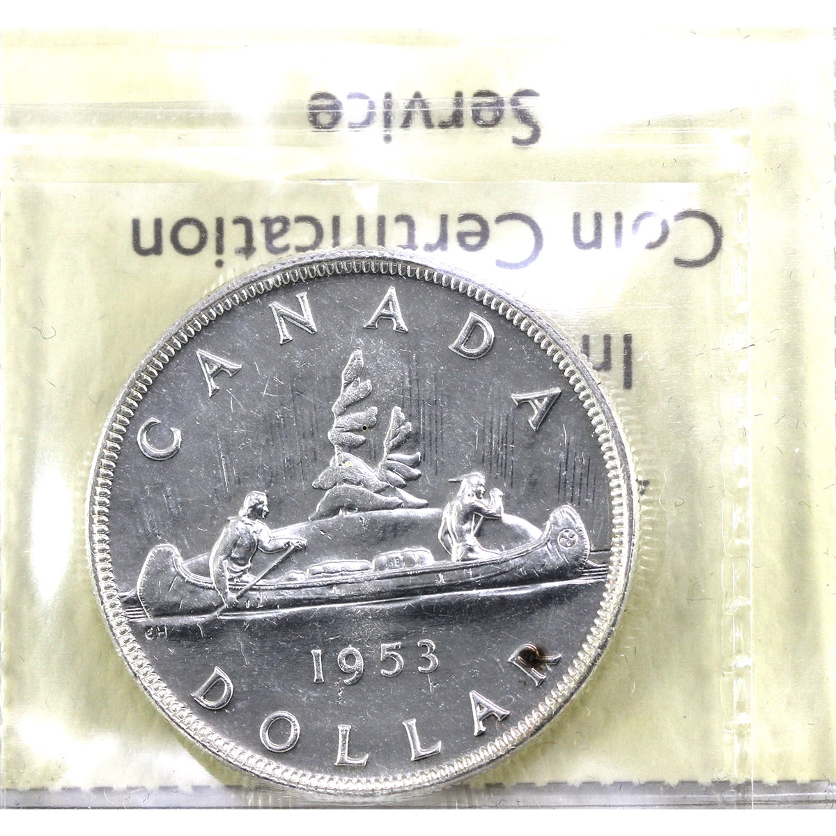 1953 NSF Canada Dollar ICCS Certified MS62