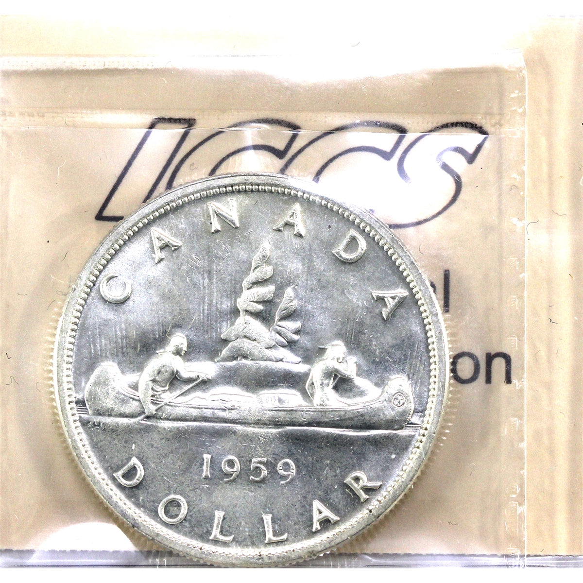 1959 Canada Dollar ICCS Certified MS64 (XKX 203)
