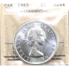 1963 Canada Dollar ICCS Certified MS64 (XKX 210)