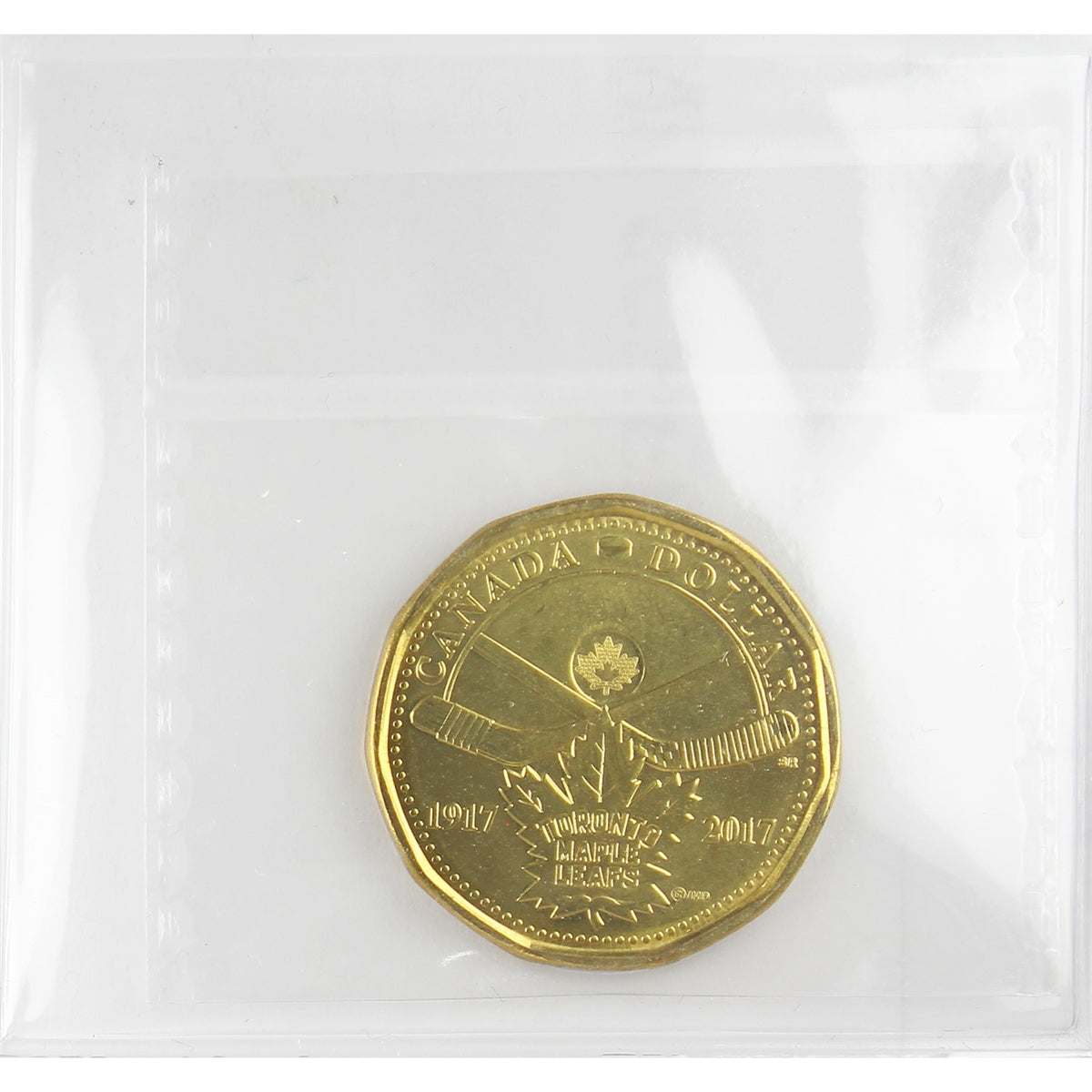 2017 Toronto Maple Leafs Loon Dollar ICCS Certified MS65