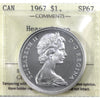 1967 Canada Dollar ICCS Certified SP67 Heavy Cameo