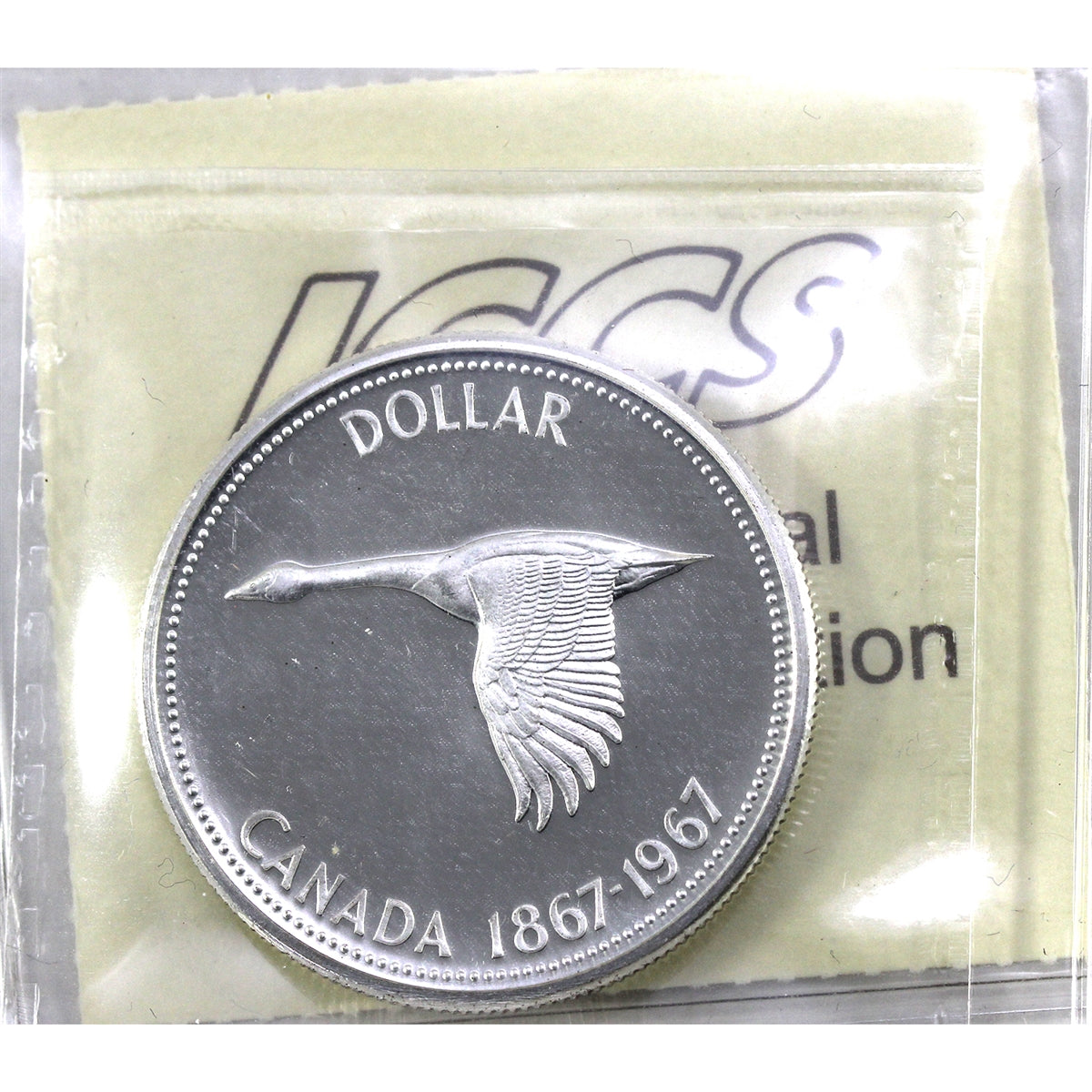 1967 Canada Dollar ICCS Certified SP67 Heavy Cameo