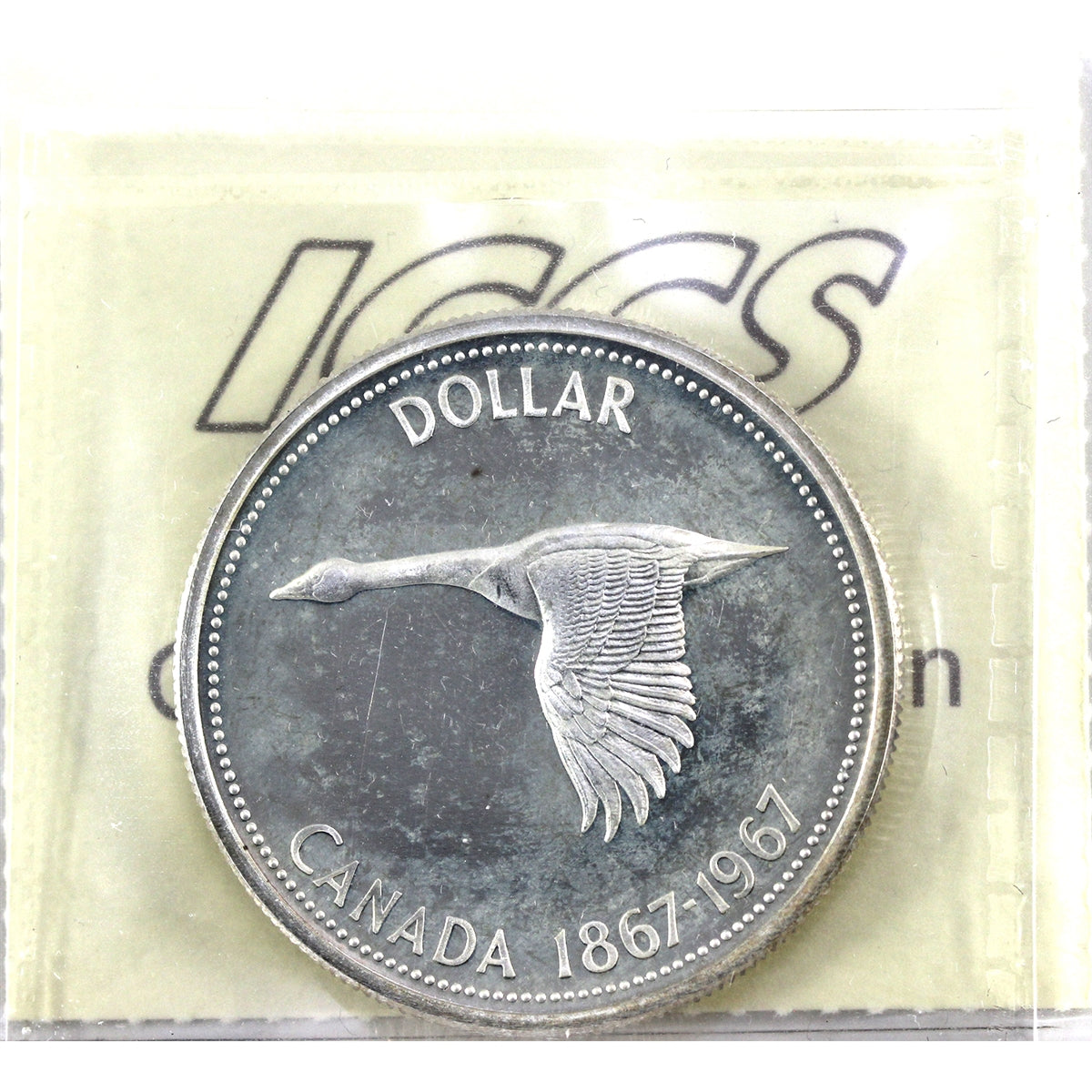 1967 Canada Dollar ICCS Certified SP66 Cameo