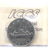 1968 No Island Canada Dollar ICCS Certified MS63