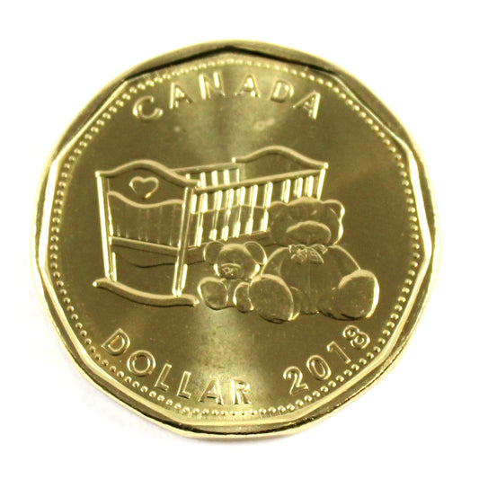 2018 Baby Canada Dollar Brilliant Uncirculated (MS63)