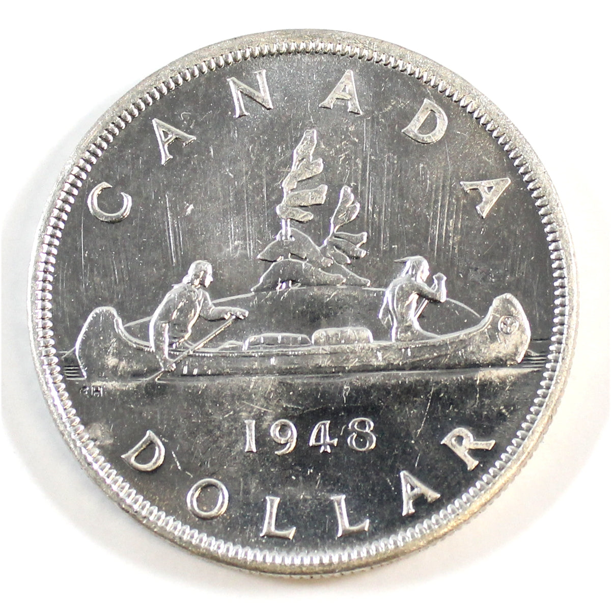 1948 Canada Dollar Brilliant Uncirculated (MS63) $