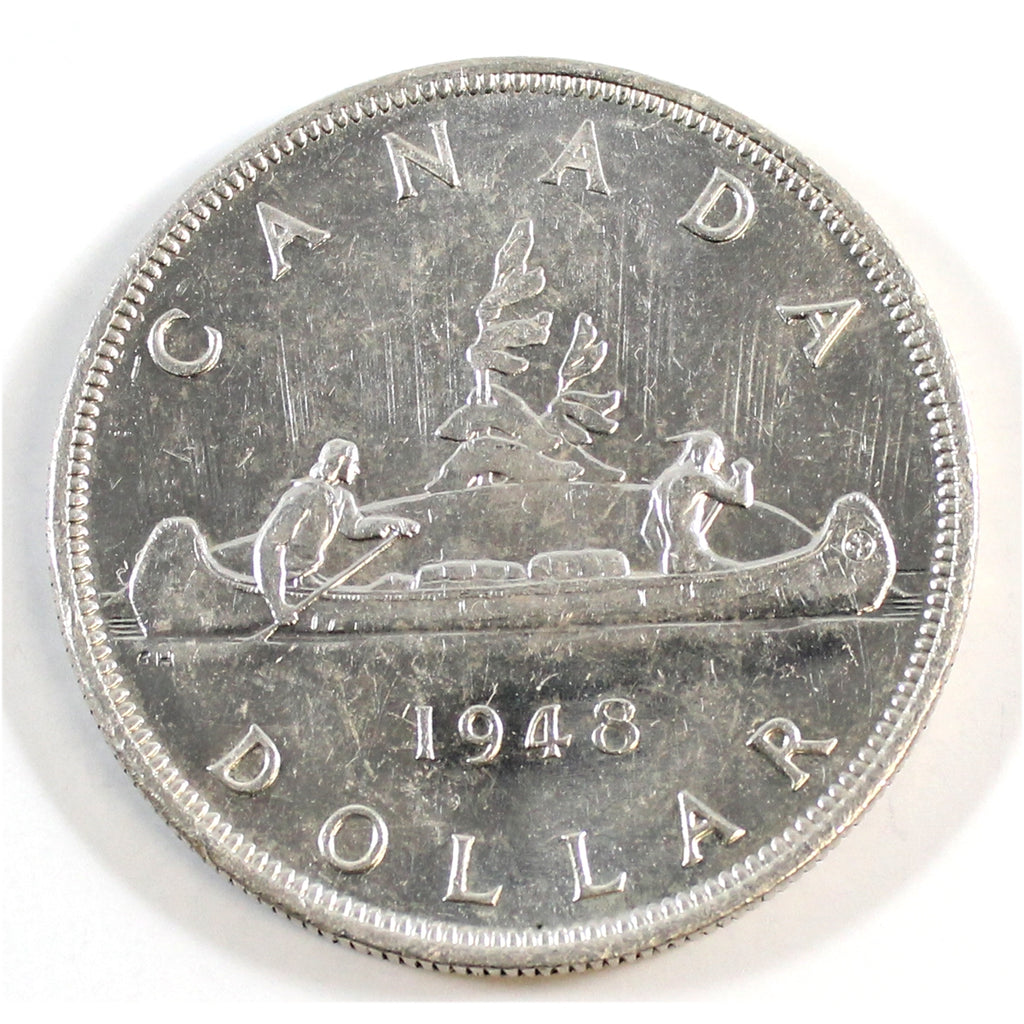1948 Canada Dollar Uncirculated (MS60) $