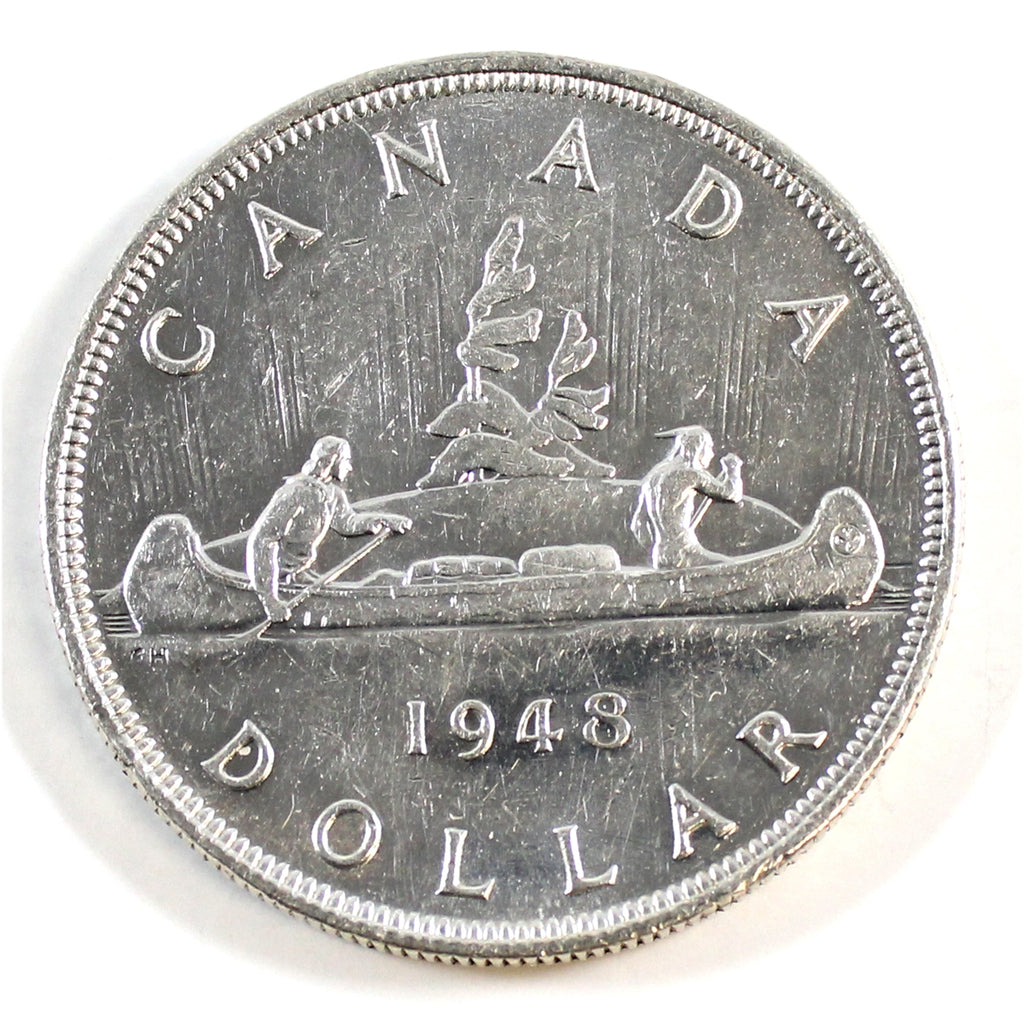 1948 Canada Dollar Almost Uncirculated (AU50) $