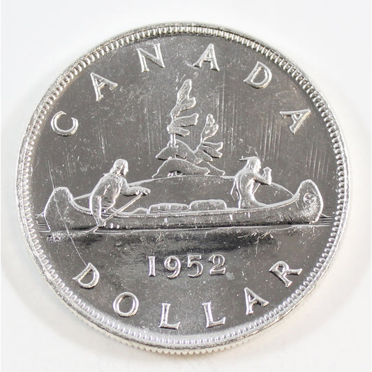 1952 Canada Dollar Choice Brilliant Uncirculated (MS64) $