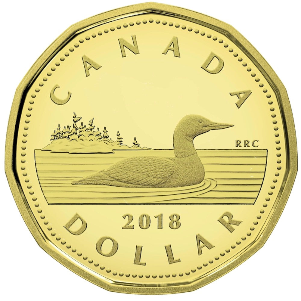 2018 Canada Loon Dollar Proof (non-silver)