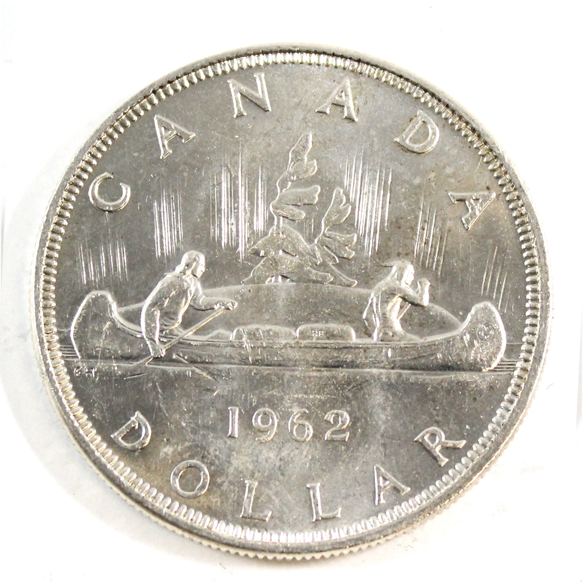 1962 Canada Dollar UNC+ Cameo (MS62)