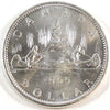 1965 Small Beads Blunt 5 (Variety 2) Canada Dollar Brilliant Uncirculated Cameo (MS63)