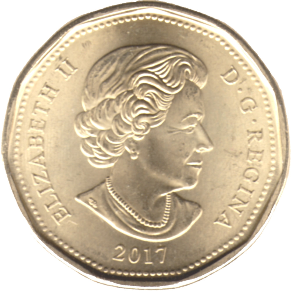 2017 Canada Loon Dollar Brilliant Uncirculated (MS63)