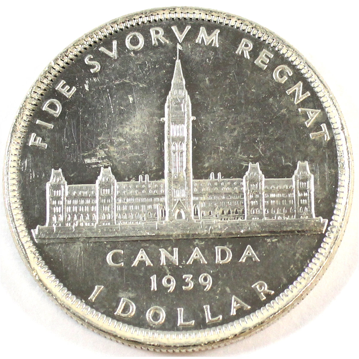 1939 Canada Dollar UNC+ Cameo (MS62)