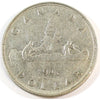 1947 2x HP Pointed 7 Canada Dollar F-VF (F15)