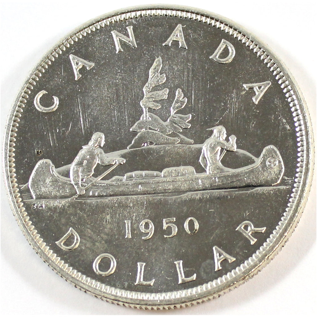 1950 SWL Canada Dollar Briliant Uncirculated Cameo (MS63)