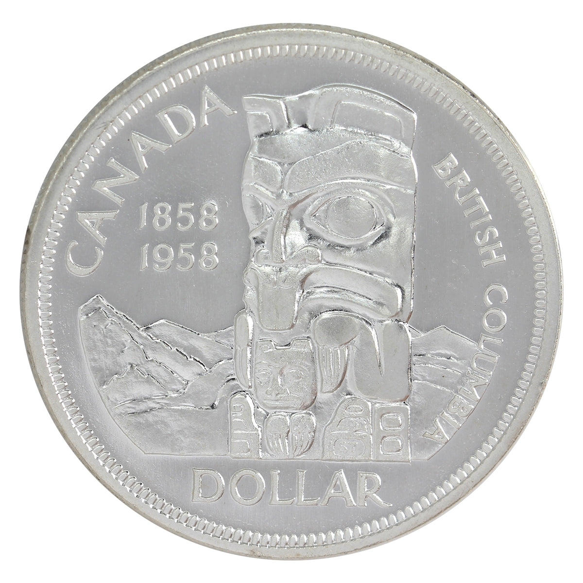 1958 Canada Dollar Proof Like Cameo
