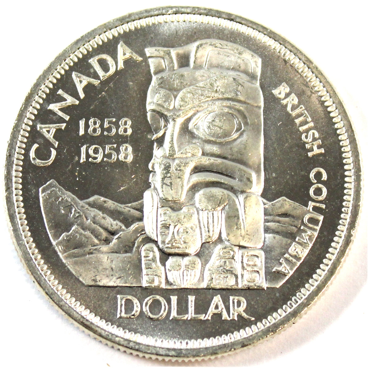 1958 Canada Dollar Brilliant Uncirculated Cameo (MS63)