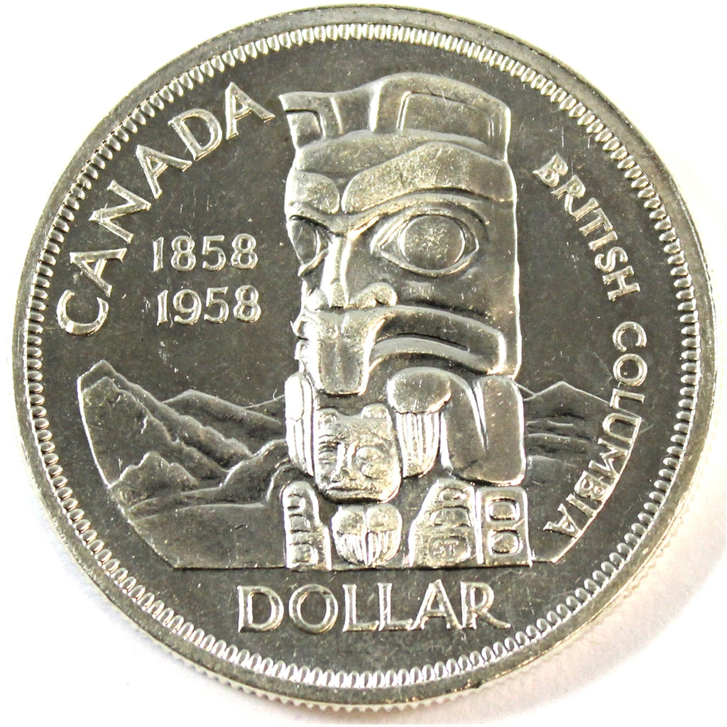 1958 Canada Dollar UNC+ Cameo (MS62)
