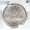 1937 2x HP Canada Dollar Brilliant Uncirculated $