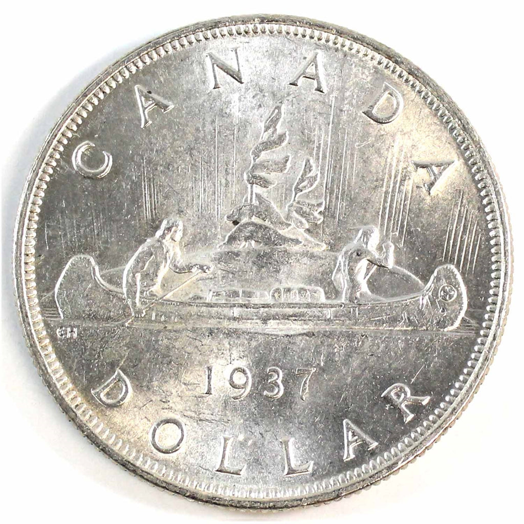 1937 2x HP Canada Dollar UNC+ (MS62)