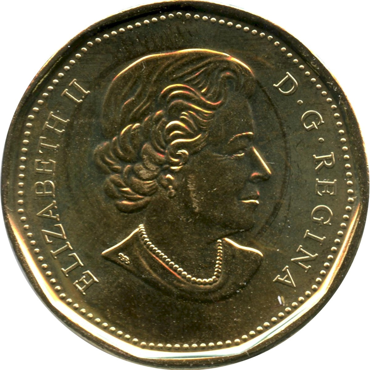 2019 Christmas Canada Dollar Brilliant Uncirculated (MS63)