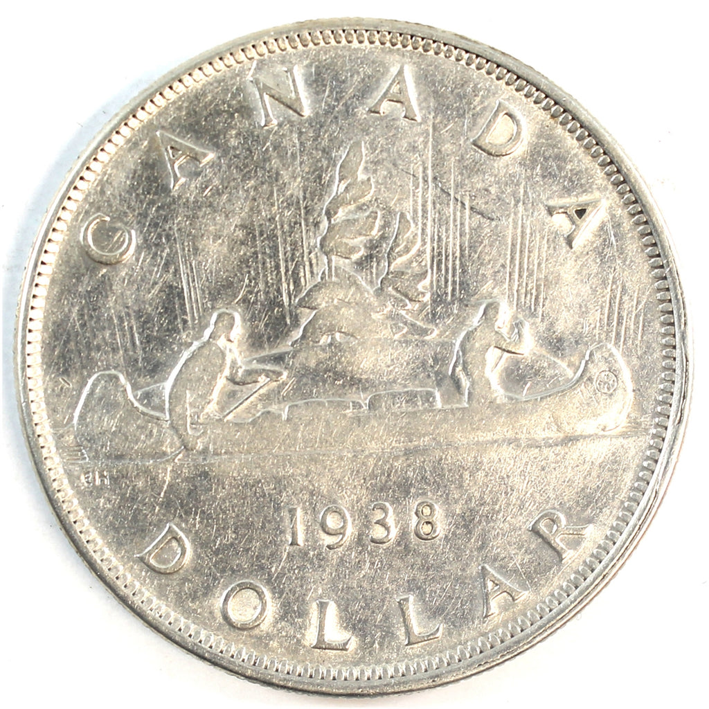 1938 Canada Dollar VG-F (VG10)