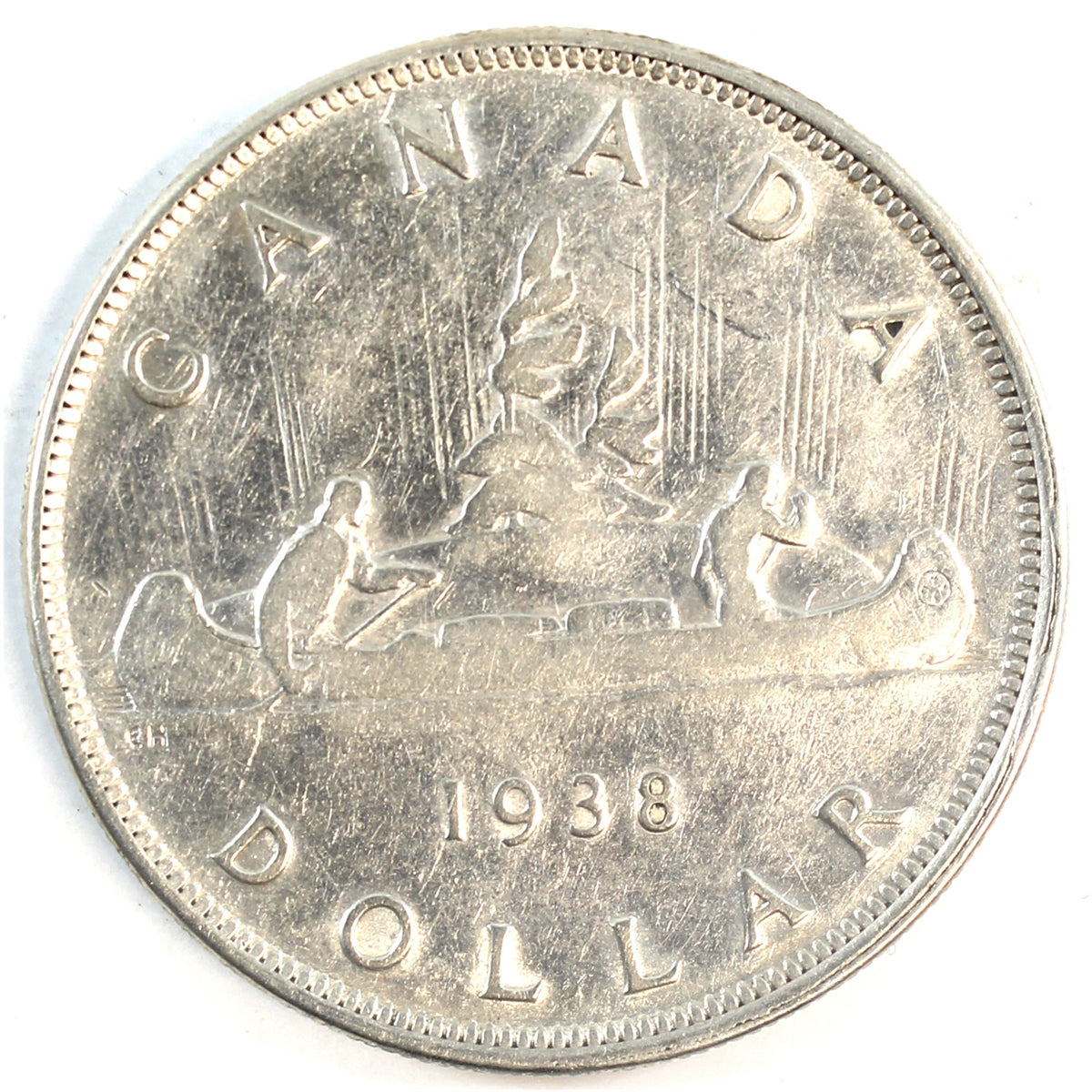 1938 Canada Dollar VG-F (VG10)