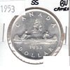1953 SS Canada Dollar Brilliant Uncirculated Cameo (MS63)