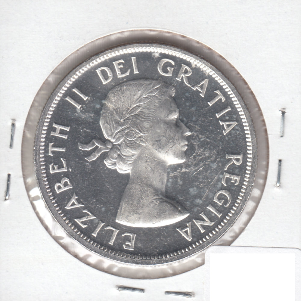 1958 Canada Dollar UNC+ Heavy Cameo (MS62)