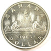 1963 Canada Dollar Brilliant Uncirculated Heavy Cameo