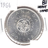 1964 Canada Dollar Brilliant Uncirculated Heavy Cameo (MS63)
