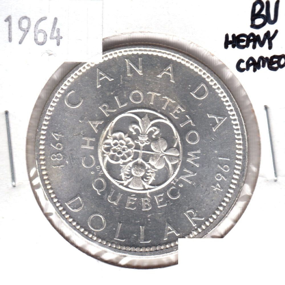 1964 Canada Dollar Brilliant Uncirculated Heavy Cameo (MS63)