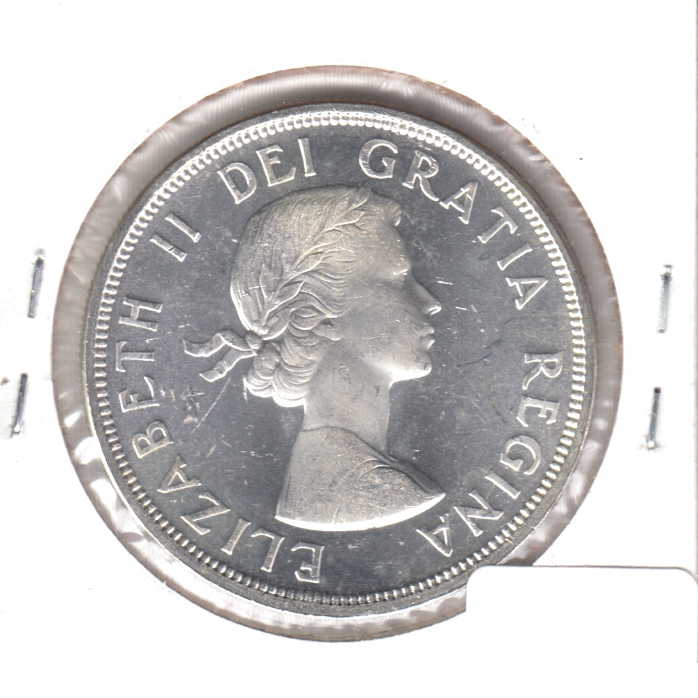 1964 Canada Dollar Brilliant Uncirculated Heavy Cameo (MS63)