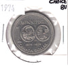 1974 Canada Nickel Dollar Choice BU (MS64)