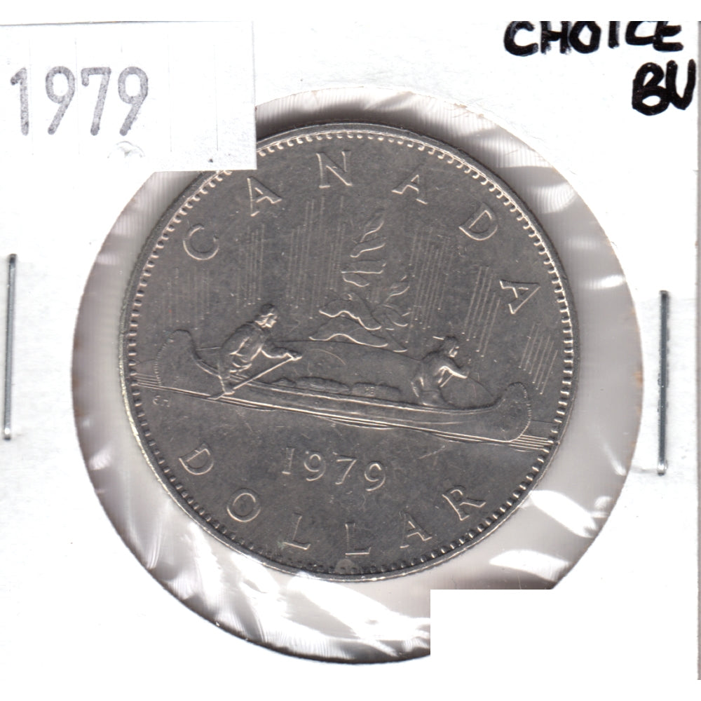 1979 Canada Nickel Dollar Choice BU (MS64)