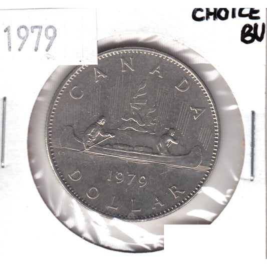 1979 Canada Nickel Dollar Choice BU (MS-64)