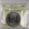 1984 Voyageur Canada Nickel Dollar ICCS Certified MS64