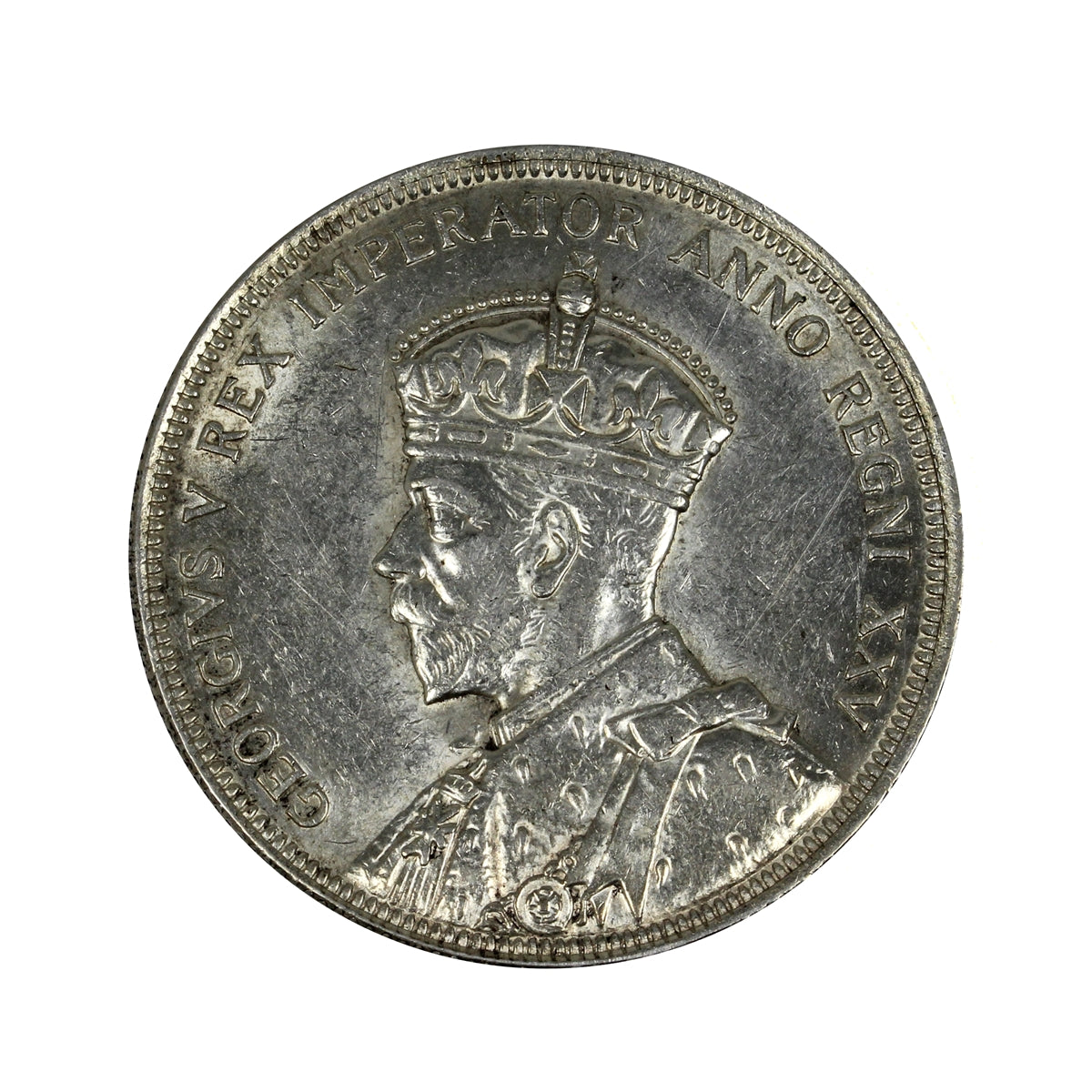 1935 2x XXV Canada Dollar EF-AU (EF45) $