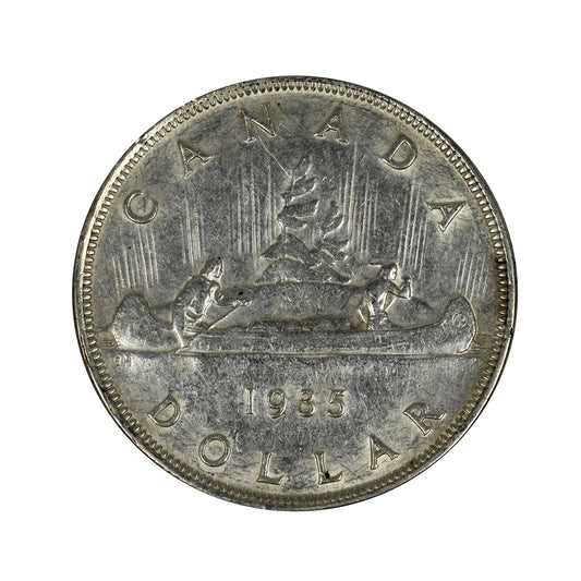 1935 2x XXV Canada Dollar Extra Fine (EF40) $