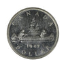1947 Blunt 7/7 Canada Dollar Uncirculated (MS60) $