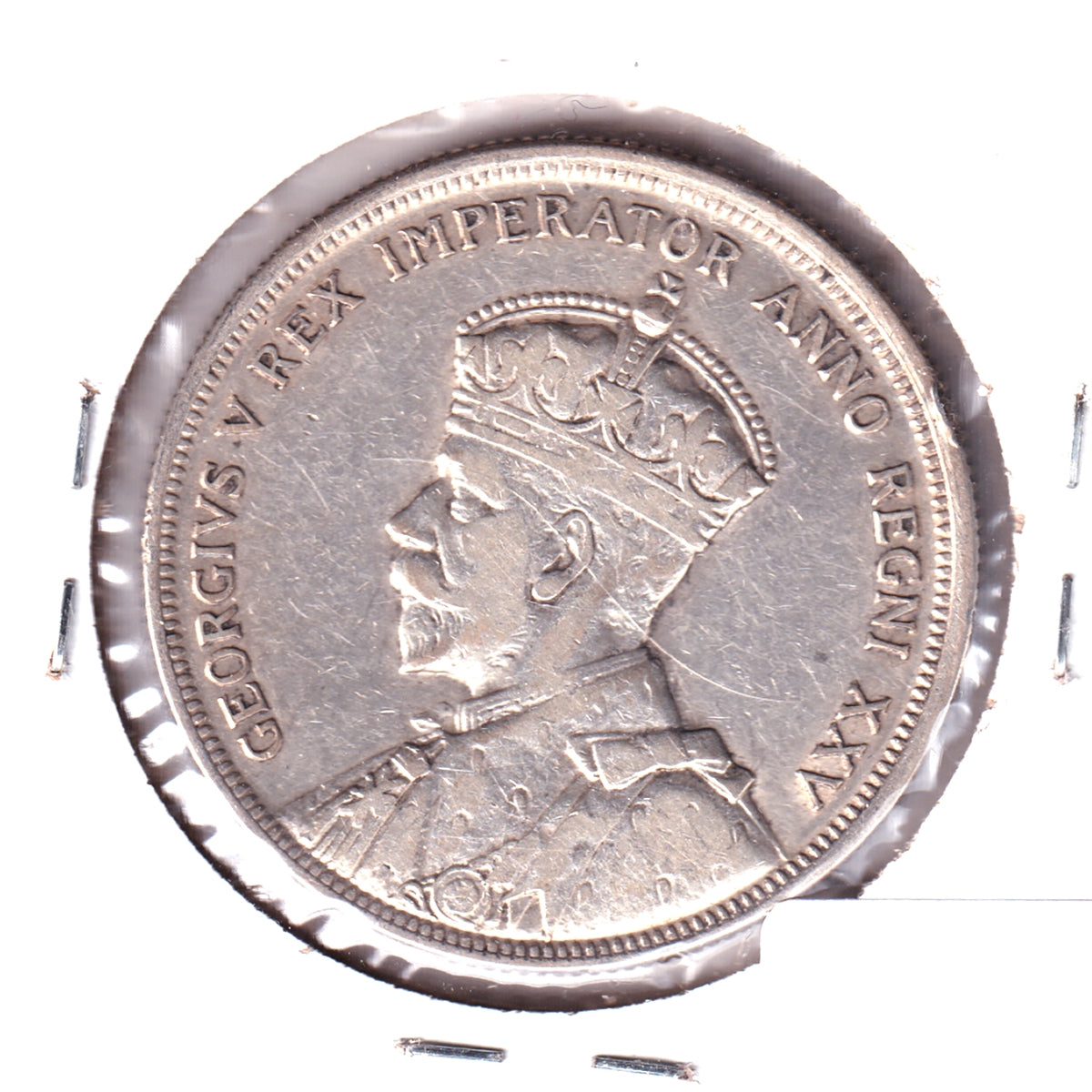 1935 2x XXV Canada Dollar Very Fine (VF20)