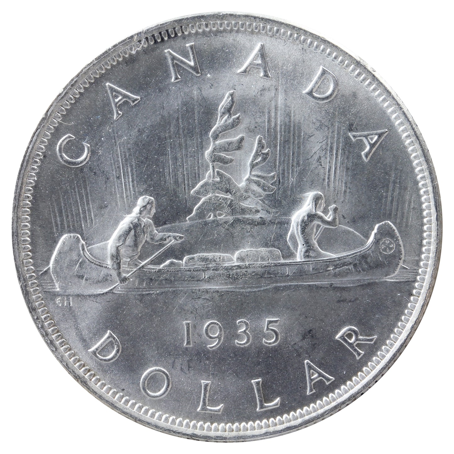 1935 Canada Dollar ICCS Certified MS65 (XXG 009)