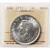 1937 Canada Dollar ICCS Certified MS62
